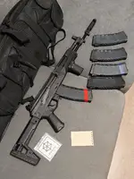 Arcturus AK12 with Perun Mosfet, mags and gun bag