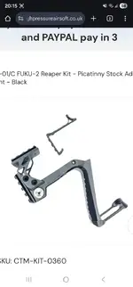 Looking for ctw folding stock and reaper kit