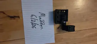 Spuhr aimpoint mount with magnifier mount