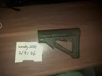 Genuine magpul CTR stock, Green