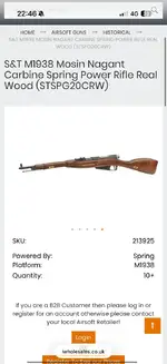 WTB MOSSIN / PPSH / M3 Grease Gun