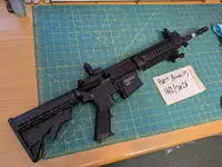 tippman m4 blowback hpa rifle