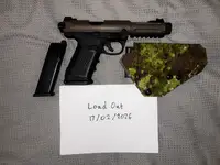 Action Army AAP-01 Assassin GBB Pistol Tan / Black Bundle