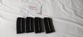 x4 SIG 552/551/550 Mid-Cap Magazines