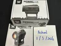 Vortex SPARC Solar Red Dot 2 MOA (Open to offer)