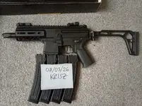 Sig MPX (Kings Arms) w/ Gate Aster SE