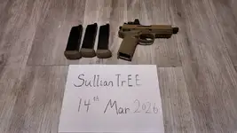 CYBERGUN VFC FN Herstal FNX-45 Tactical GBB Pistol - FDE