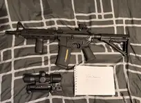 Tokyo Marui MWS with Magpul style furniture