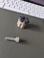 Black Variable Recoil buffer APFG MCX