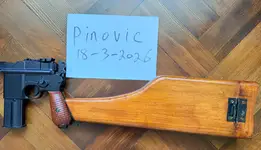 Mauser M712 Real Wood Stock/holster