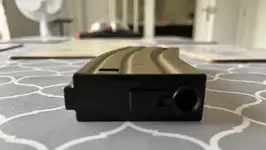 Lancer Tactical M4 Mid Cap Tan Metal Mag