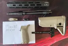 TM MWS Angry Gun BCM Rail, BCM Stock, BCM Grip, etc.