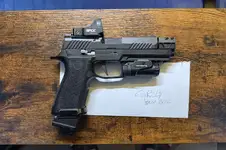 Sig Sauer P320 M18x Comp PMM Style - Custom - Steel upgrades