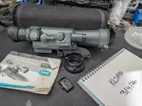 Yukon night vision scope . Clear tube