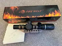 Firewolf 2-7x24 lpvo scope with fde mount