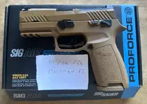 Sig Air Sig Sauer M18 P320 Pistol