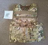 MultiCam Bulldog Assault MOLLE Plate Carrier