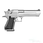 Wanted Full Metal Silver WE/Cybergun Desert Eagle Mark XIX (Non-Railed version)