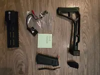 Wolverine MTW9 folding stock + pic rail.