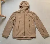 Tan Softshell Jacket Medium