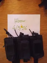 Warrior triple mag pouch