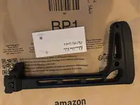 Folding Picatinny buttstock mcx style