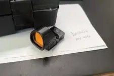 Holy Warrior SRO Red Dot Black