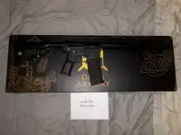 Delta Armory DA-A10-ETU ALPHA Silent Ops DMR M4/AR-15 AEG Black