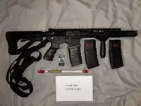 G&G Armament CM16 Wild Hog 9″ Keymod AEG Bundle