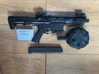 G&G ARP9 + Drum Mag + High-Cap Mag