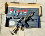 MK18 mod.1 Colt Ebolt recoil by E&C