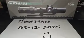 Vortex Strike Eagle LVPO 1-6x24 Scope