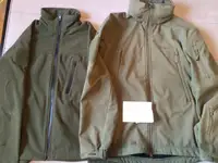 Soft shell jackets - green