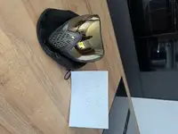 Dye i4 Mask (black/gold) w/ carry bag