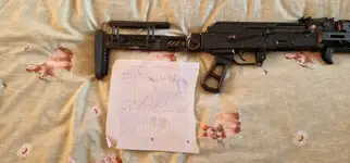 5KU PT-5 Zenitco Folding Stock for TM AKM GBB