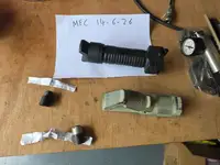 Grips, silencer adapters