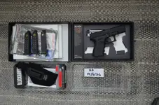 Upgraded TM G19 with Spare Mags and Holster.