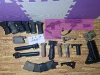 Grips, Lasers, Peqs, Etc (£5 each)