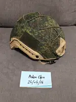 Genuine ballistic bulletproof FAST tactical helmet in tan