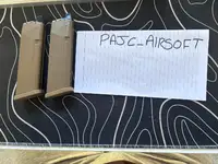 VFC Glock tan magazines 2x
