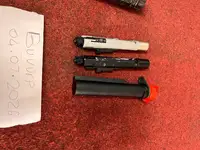 2X clone MWS bolts and a buffer tube, spring and buffer