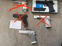 Several pistols for sale