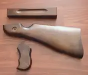 WE GBB M1A1 Plastic Furniture