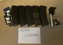 GHK AK74 magazines with DH cnc feedlips