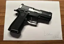 VFC Sig P320 Xcarry /w Magwell and Kydex Holster