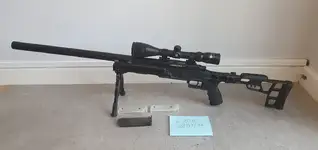 SSG10 A3 , 3x9 Scope,2 mags, etc