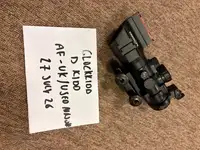 4x32 Scope and Fibre Iron Sight