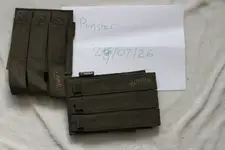 Viper SMG mag pouch triple OD green x2