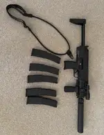 VFC MP7 + 5 Mags and Suppressor