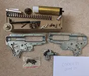 G&P V2 Gearbox shell and internals